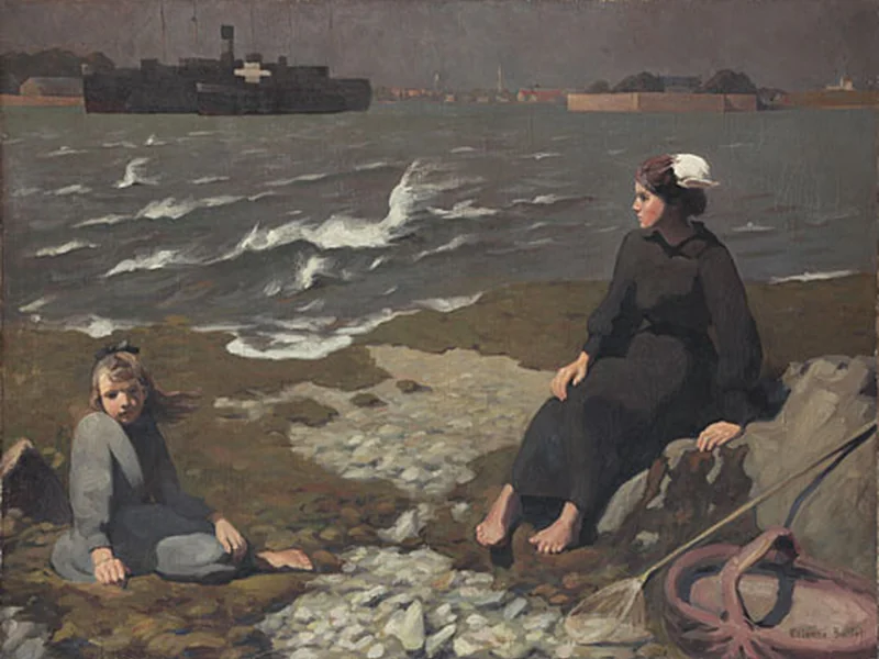 1866-Étienne Buffet - Prima di andare a pesca, 192